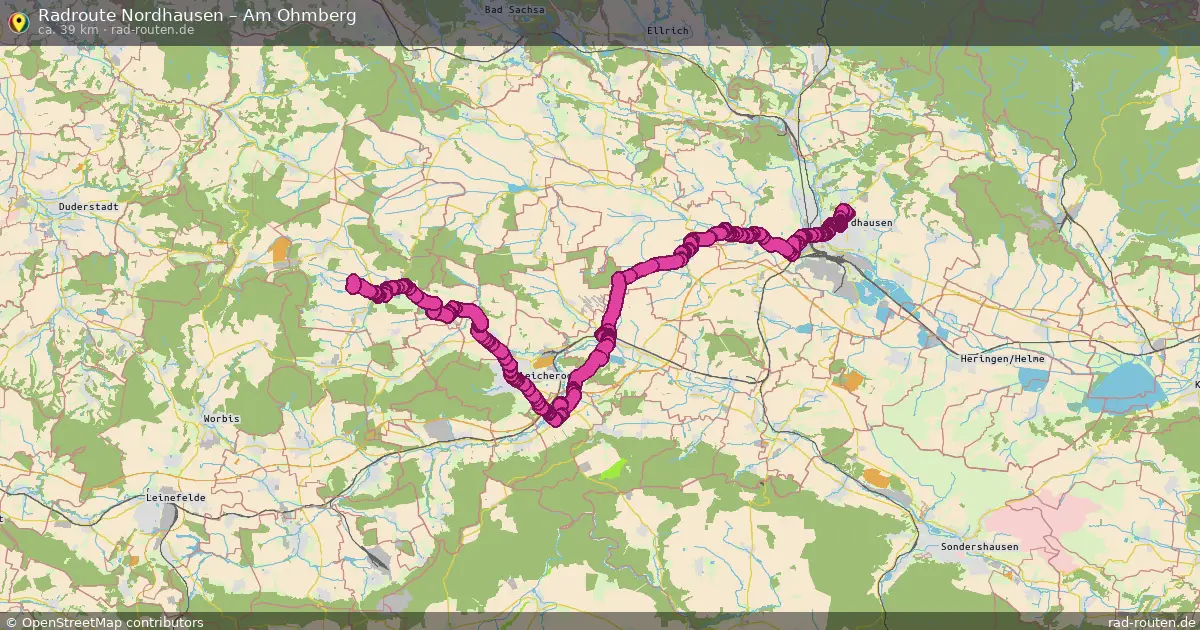 Radtour Nordhausen – Am Ohmberg