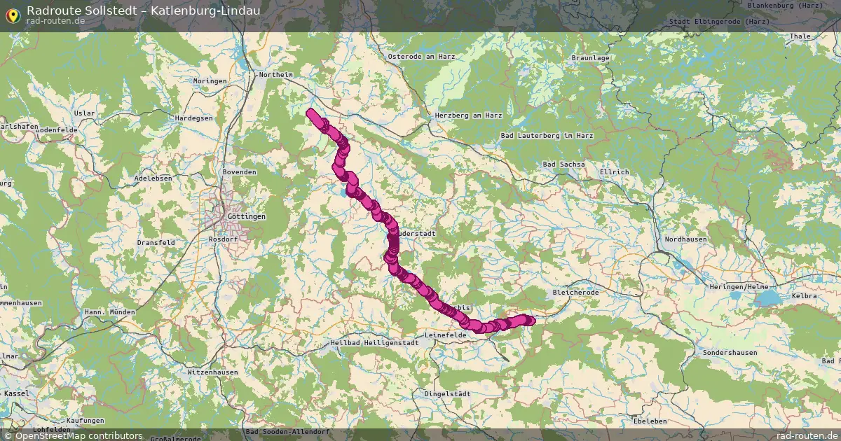 Radtour Sollstedt – Katlenburg-Lindau