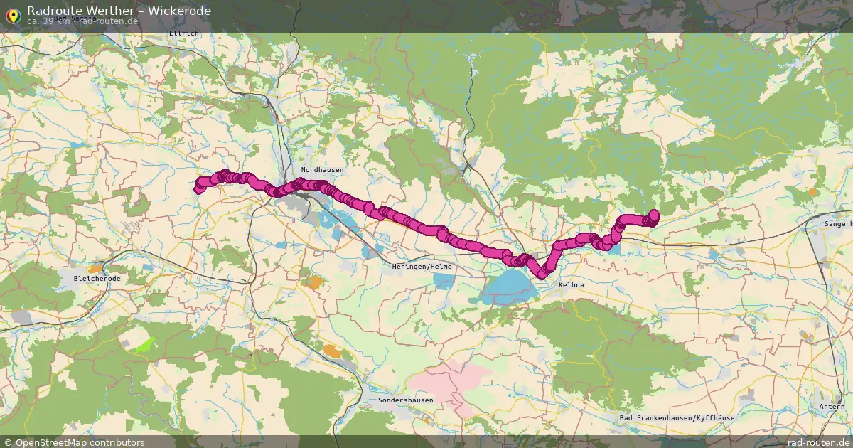 Radtour Werther – Wickerode