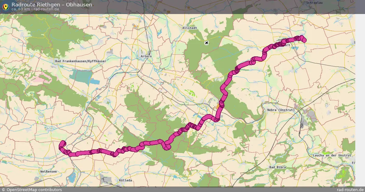 Radtour Riethgen – Obhausen