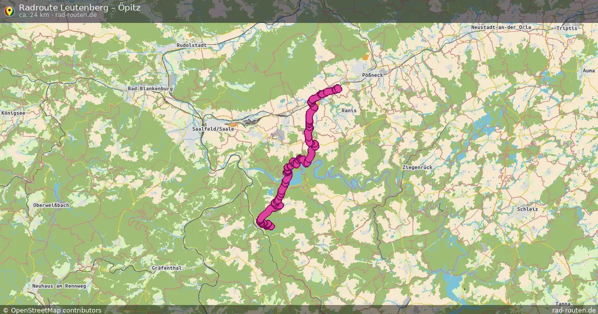 Radtour Leutenberg – Öpitz
