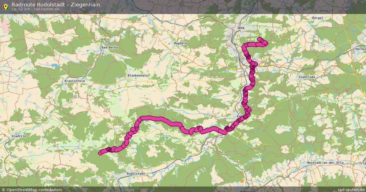 Radtour Rudolstadt – Ziegenhain