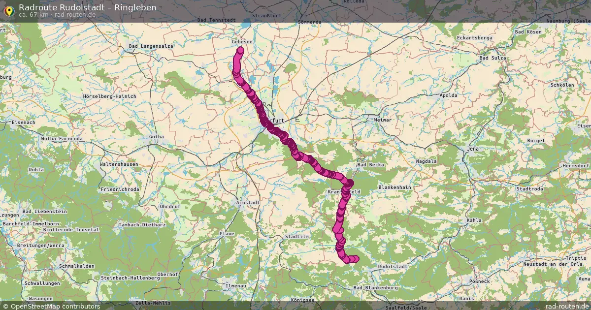 Radtour Rudolstadt – Ringleben
