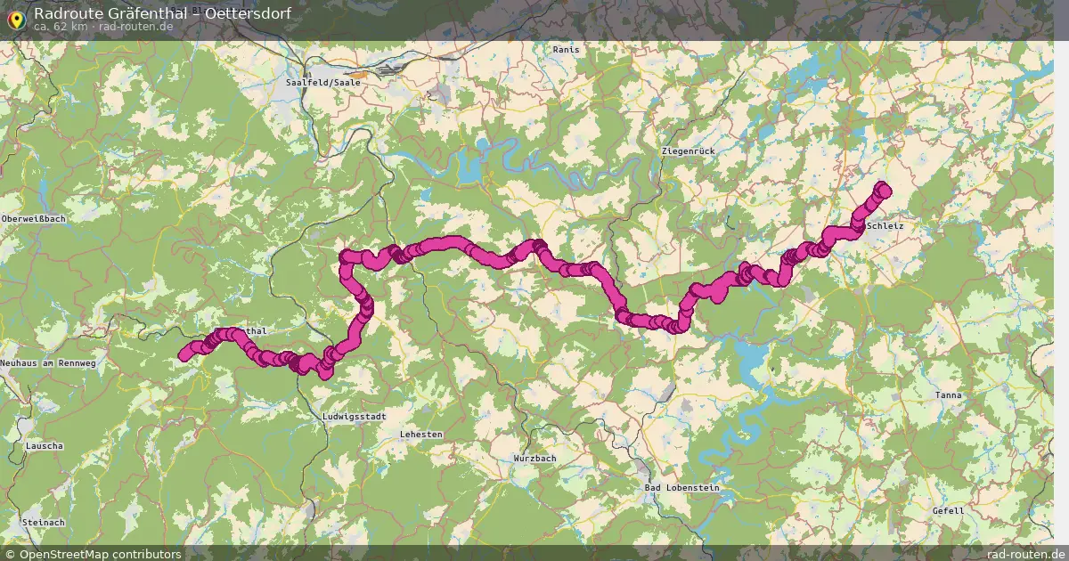 Radtour Gräfenthal – Oettersdorf