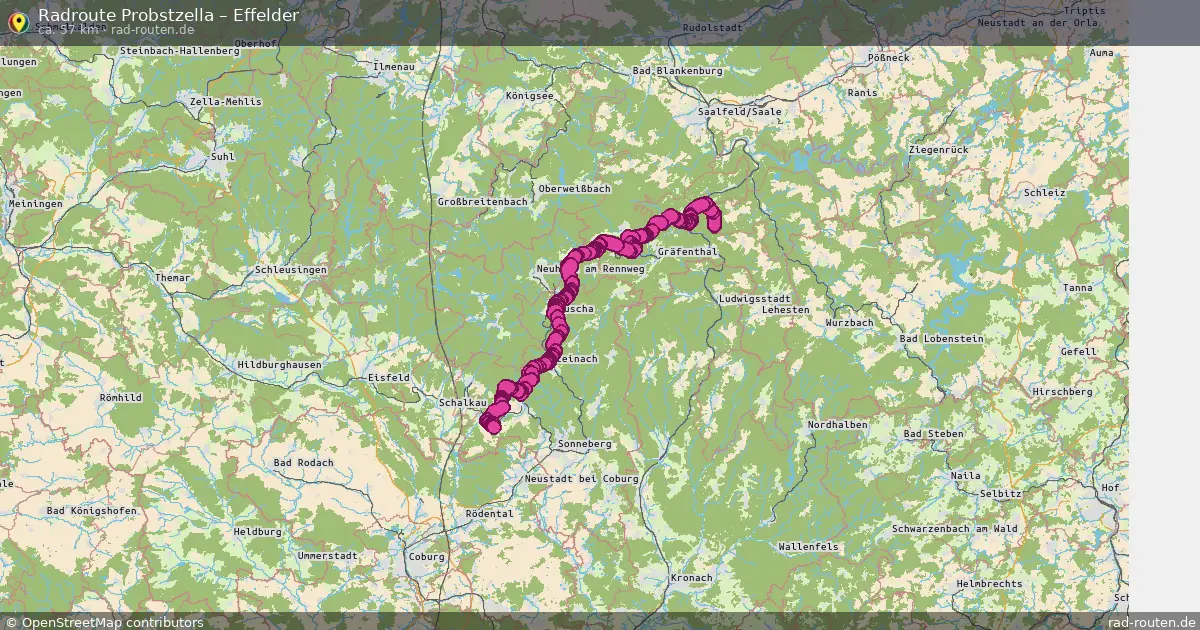 Radtour Probstzella – Effelder
