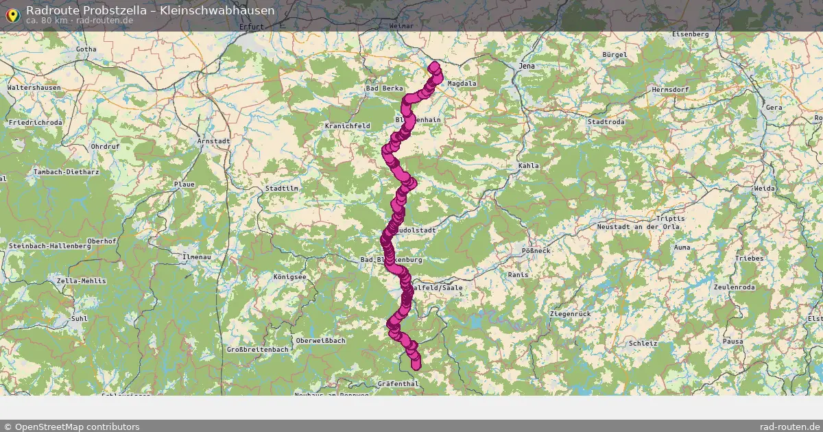 Radtour Probstzella – Kleinschwabhausen