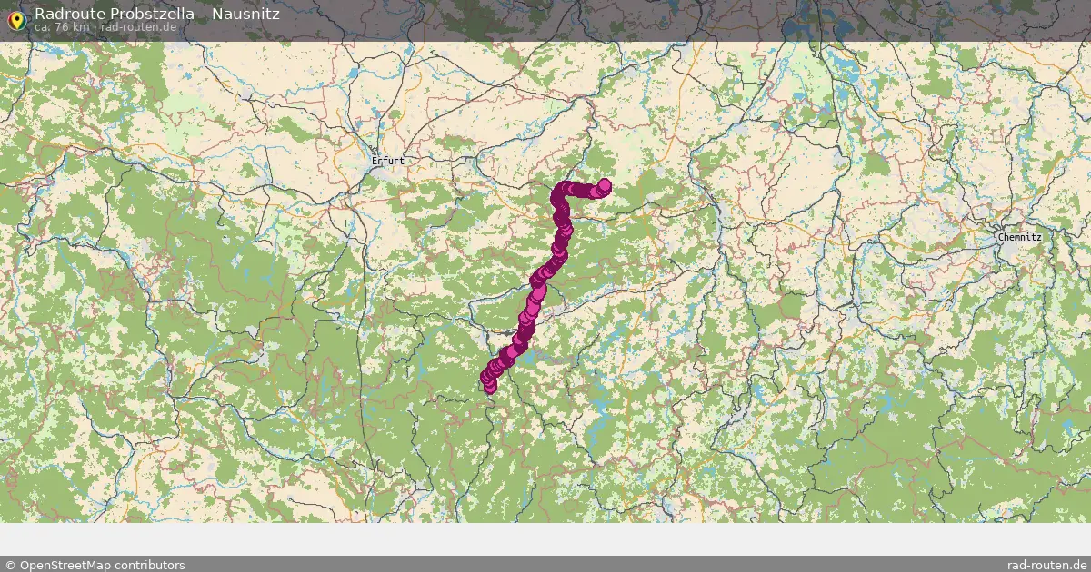 Radtour Probstzella – Nausnitz