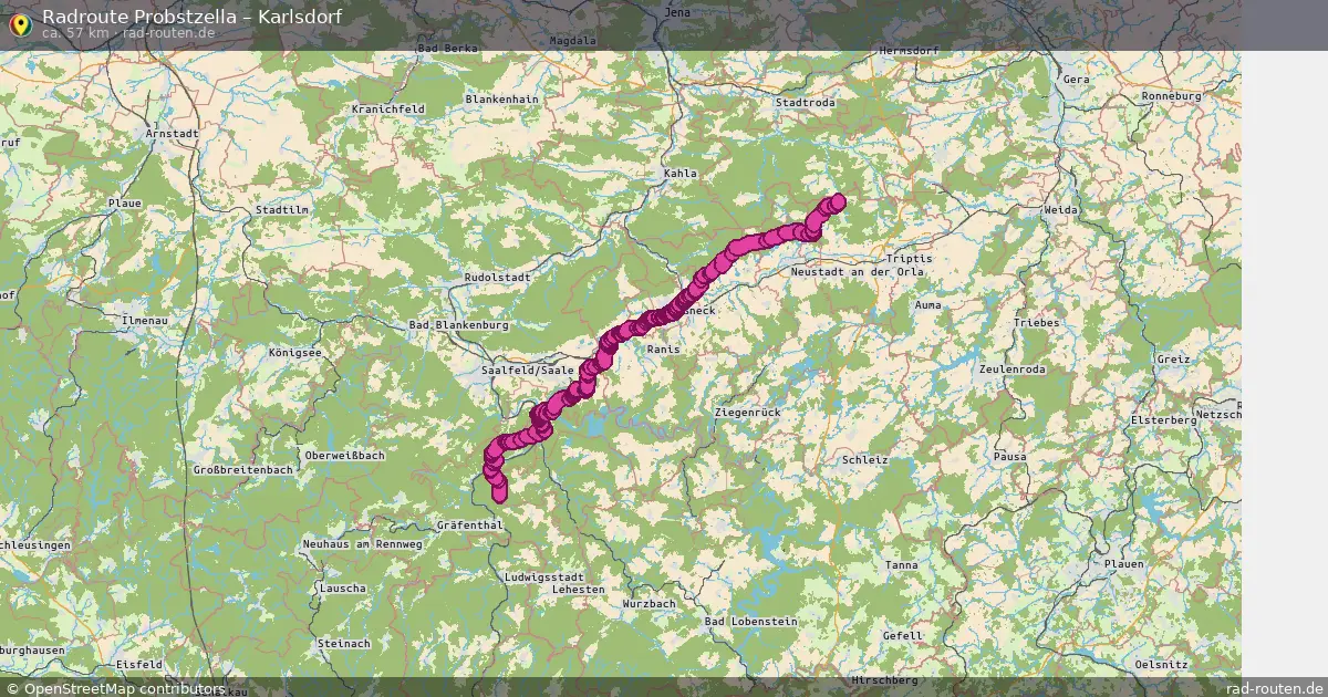 Radtour Probstzella – Karlsdorf