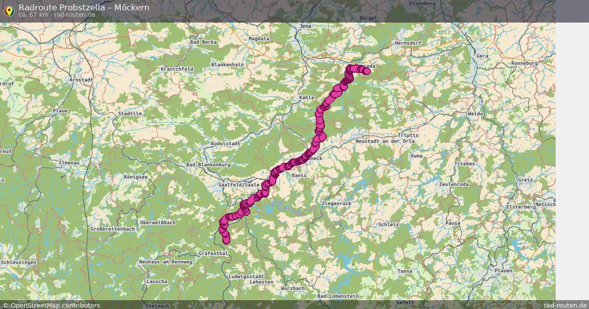 Radtour Probstzella – Möckern