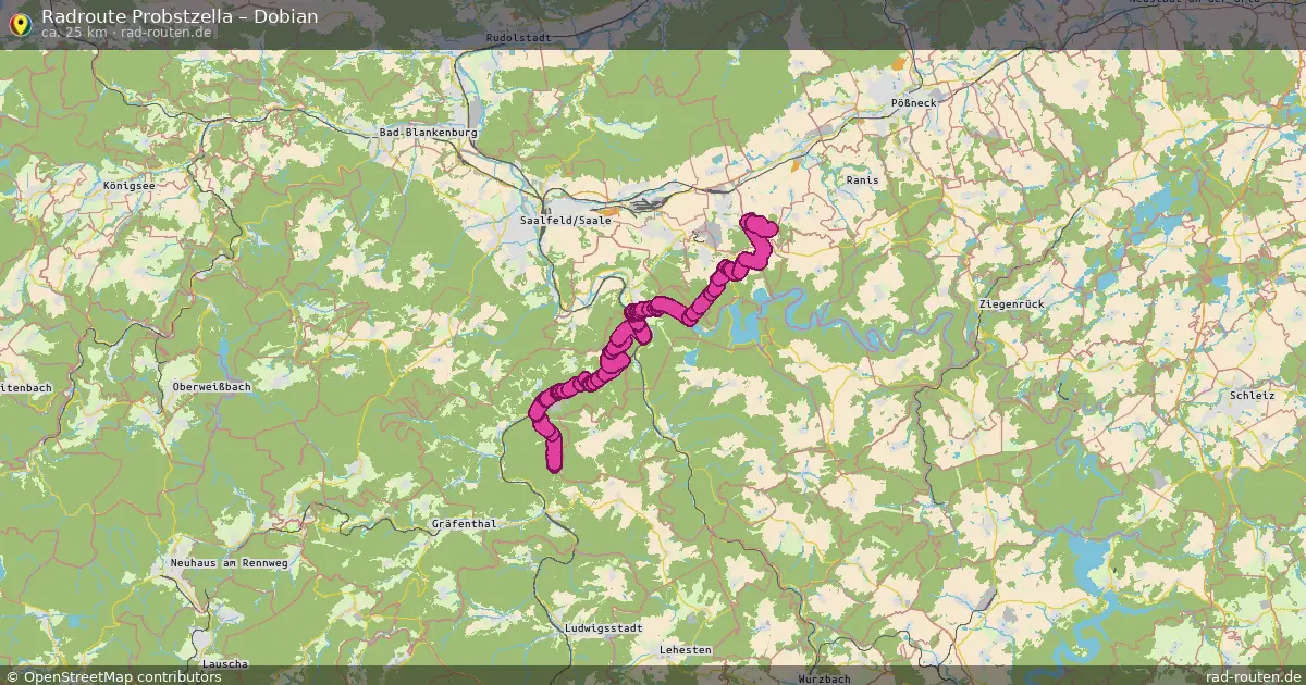 Radtour Probstzella – Dobian
