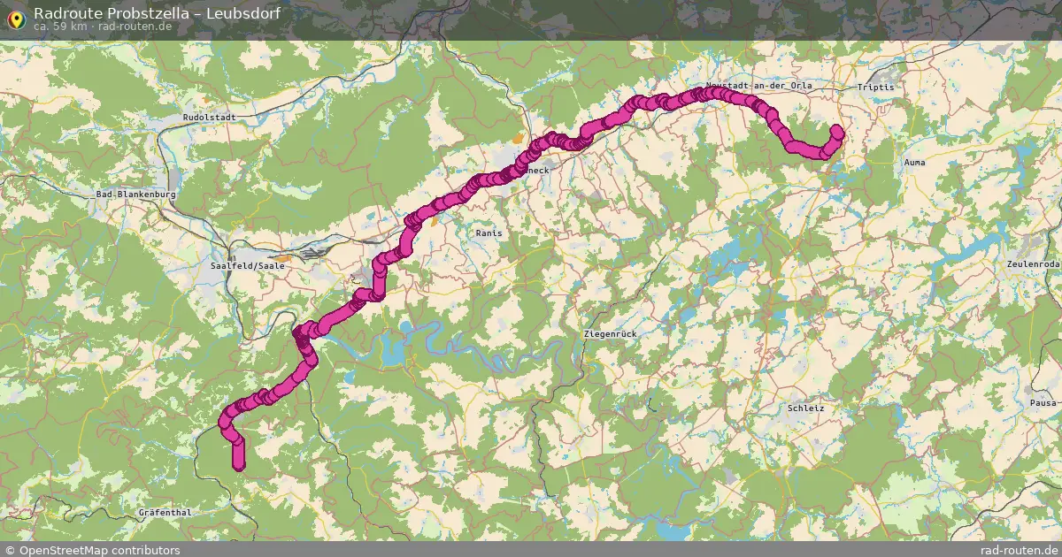 Radtour Probstzella – Leubsdorf