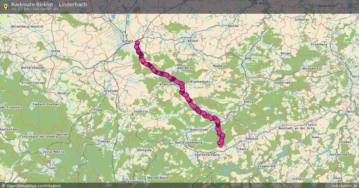 Radtour Birkigt – Linderbach