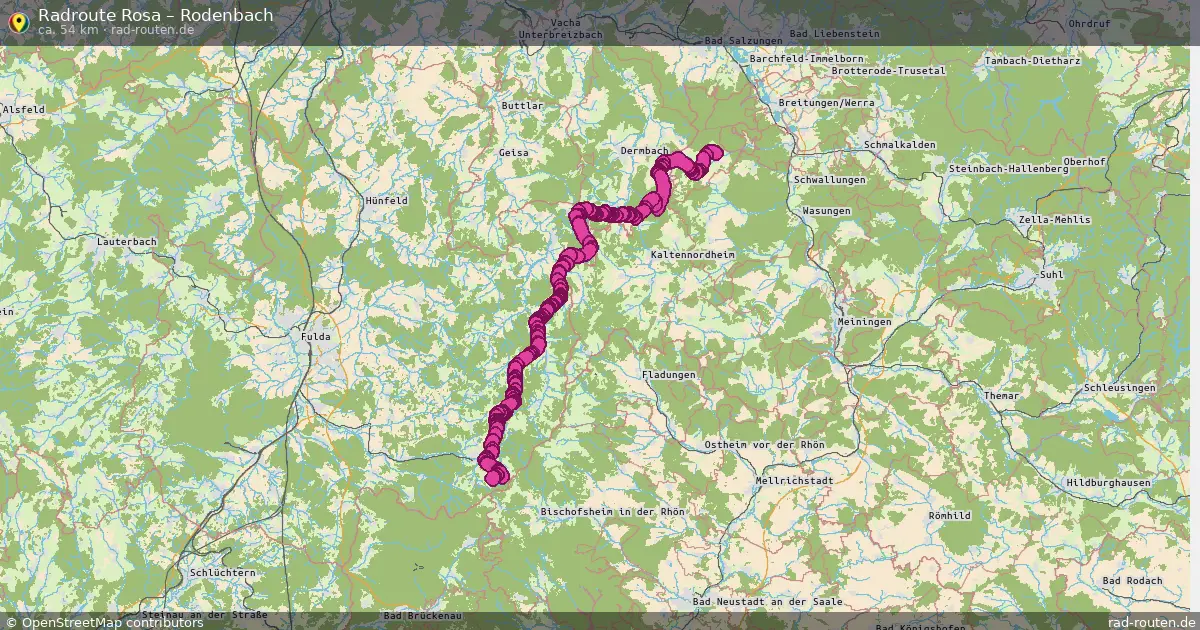 Radtour Rosa – Rodenbach