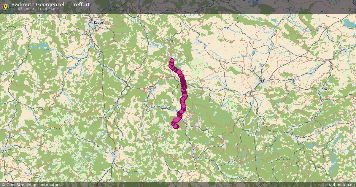 Radtour Georgenzell – Treffurt