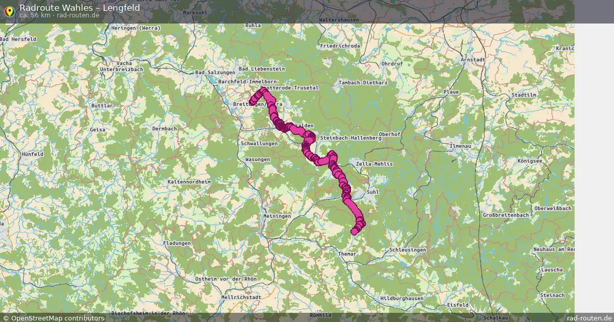 Radtour Wahles – Lengfeld