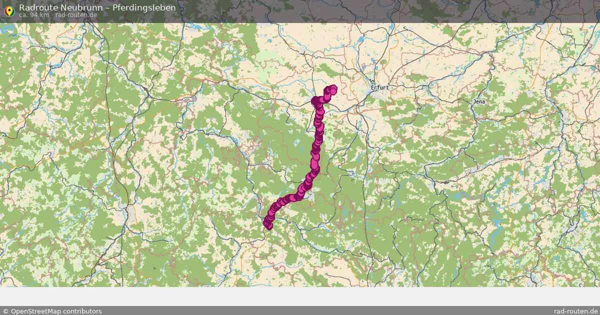 Radtour Neubrunn – Pferdingsleben