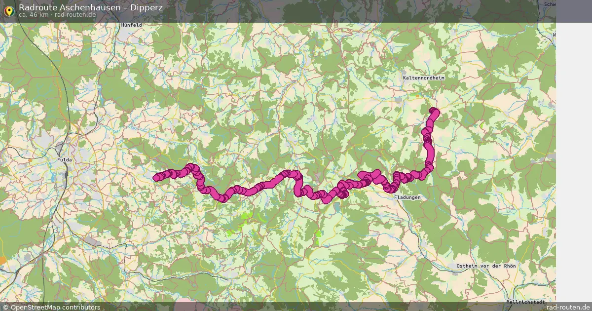 Radtour Aschenhausen – Dipperz