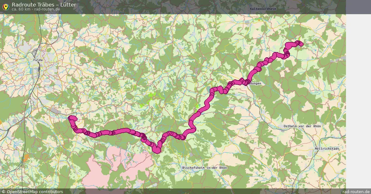 Radtour Träbes – Lütter