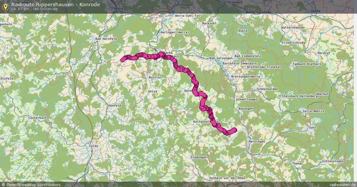 Radtour Rippershausen – Konrode