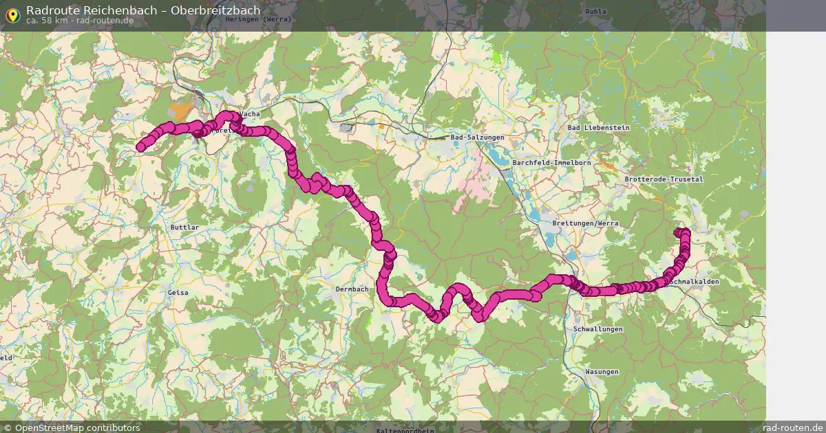Radtour Reichenbach – Oberbreitzbach