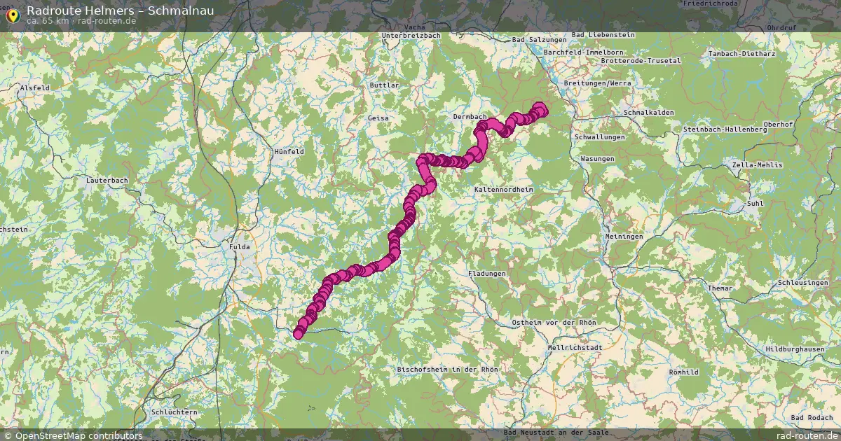 Radtour Helmers – Schmalnau