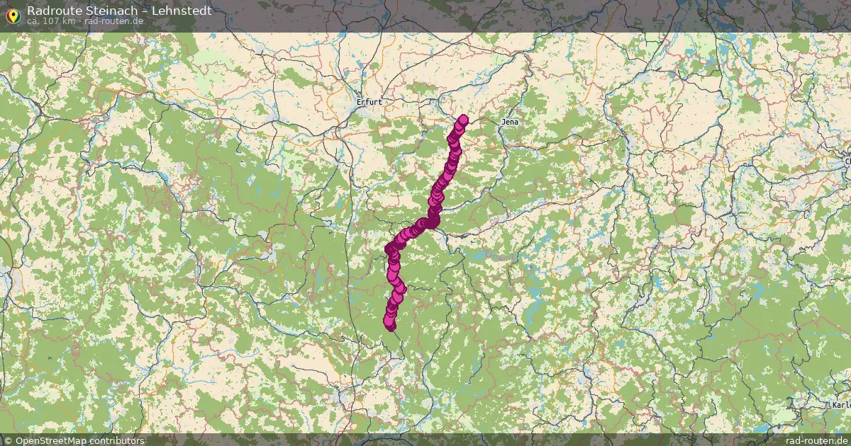 Radtour Steinach – Lehnstedt