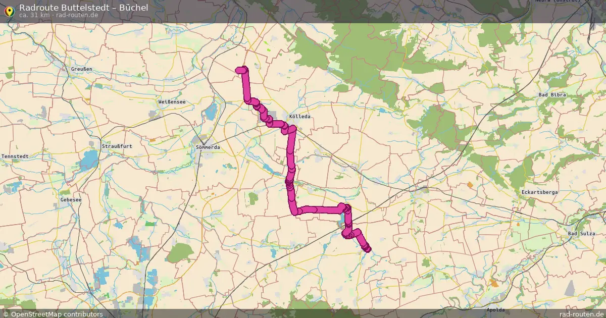 Radtour Buttelstedt – Büchel