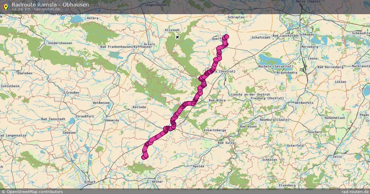Radtour Ramsla – Obhausen