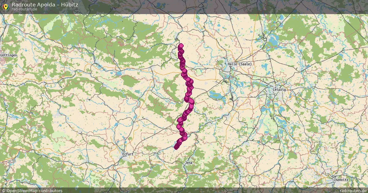 Radtour Apolda – Hübitz