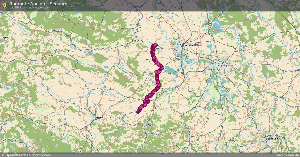 Radtour Apolda – Seeburg