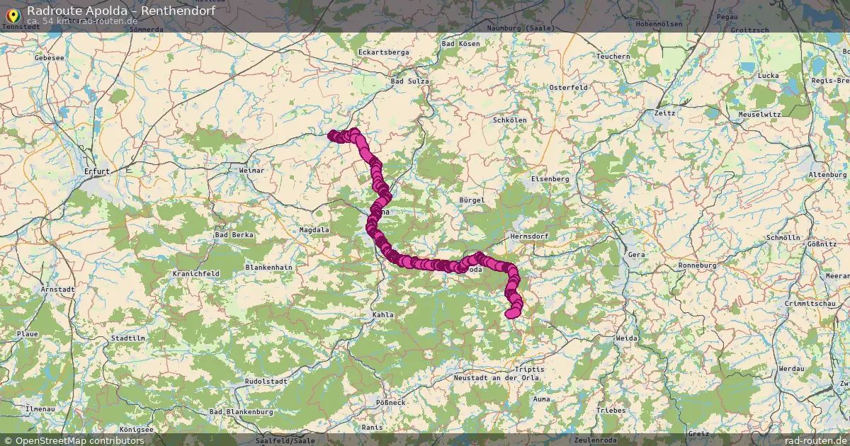 Radtour Apolda – Renthendorf