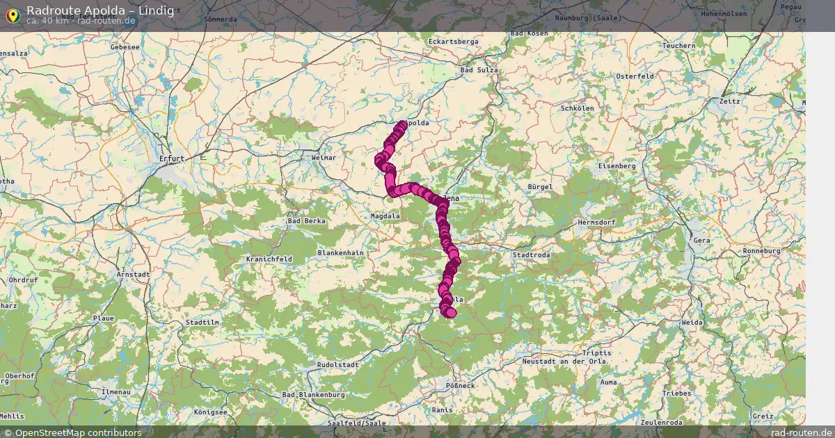 Radtour Apolda – Lindig