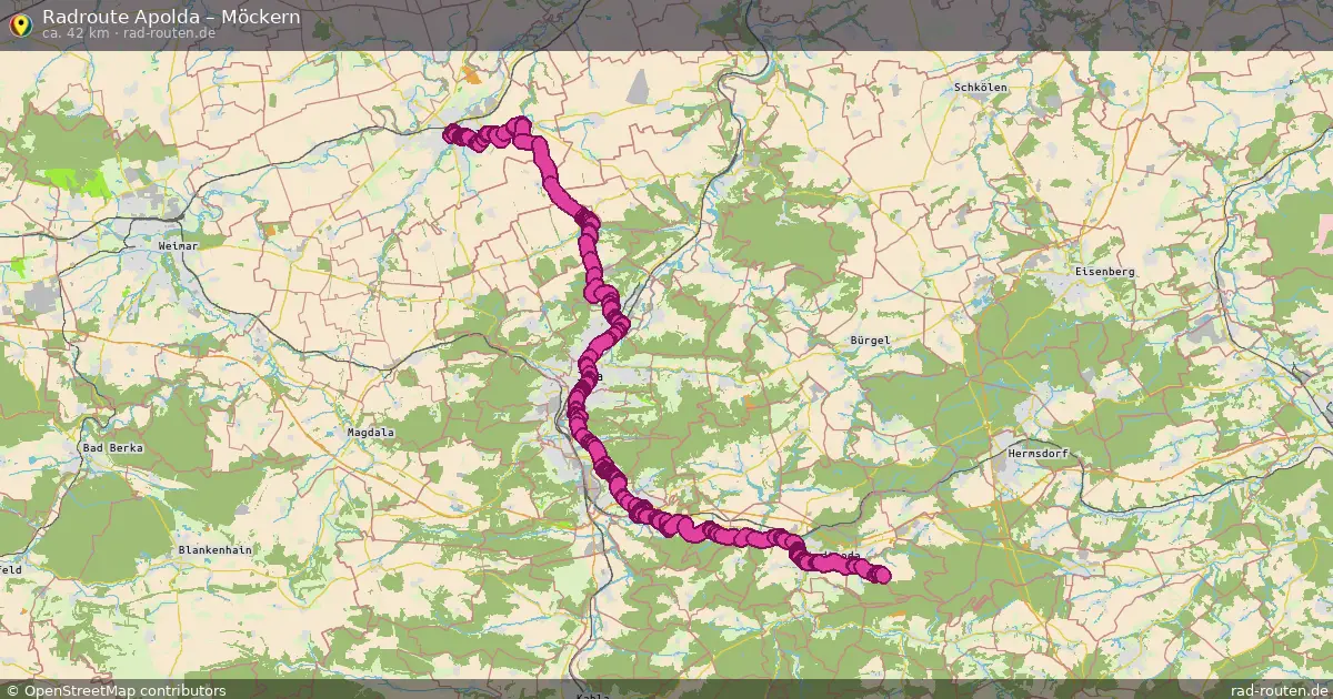 Radtour Apolda – Möckern