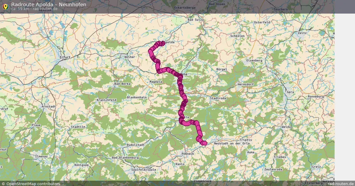Radtour Apolda – Neunhofen