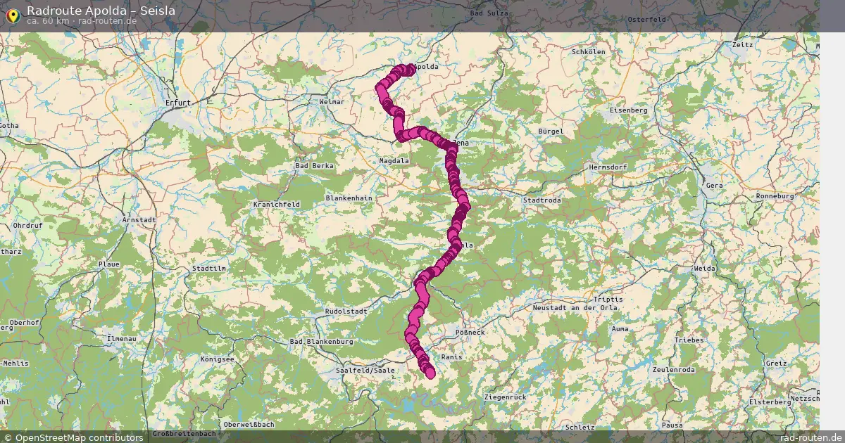 Radtour Apolda – Seisla