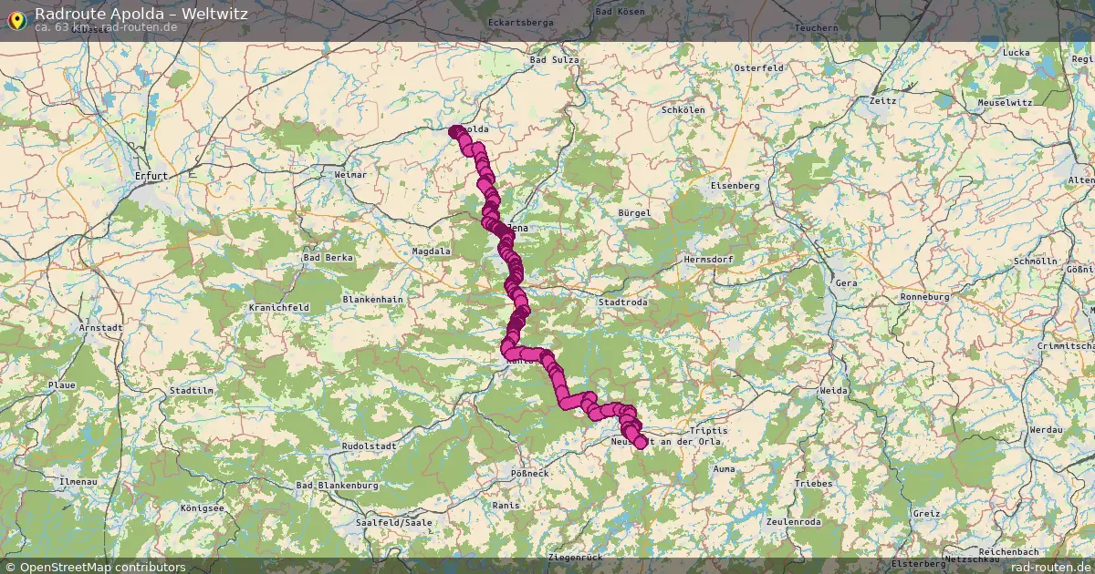 Radtour Apolda – Weltwitz