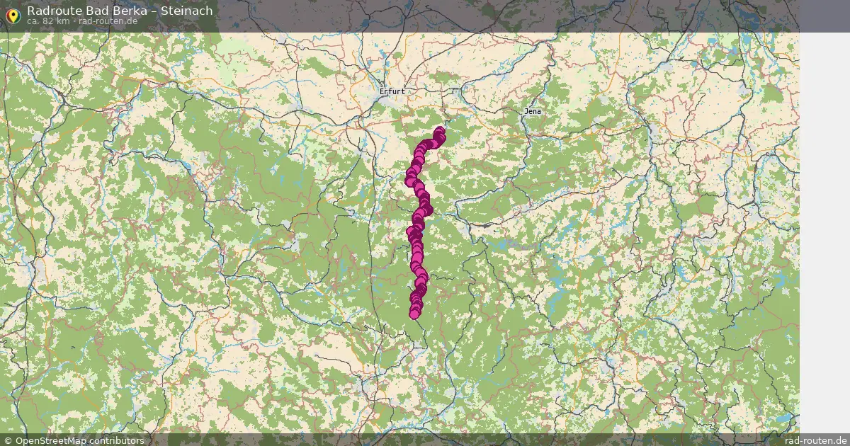Radtour Bad Berka – Steinach