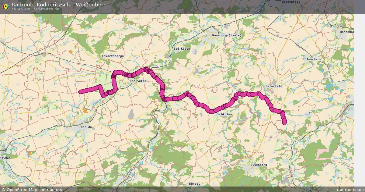 Radtour Ködderitzsch – Weißenborn