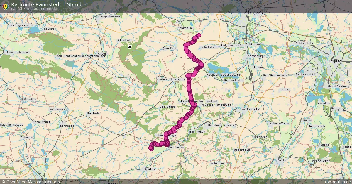 Radtour Rannstedt – Steuden