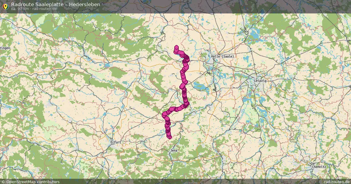 Radtour Saaleplatte – Hedersleben