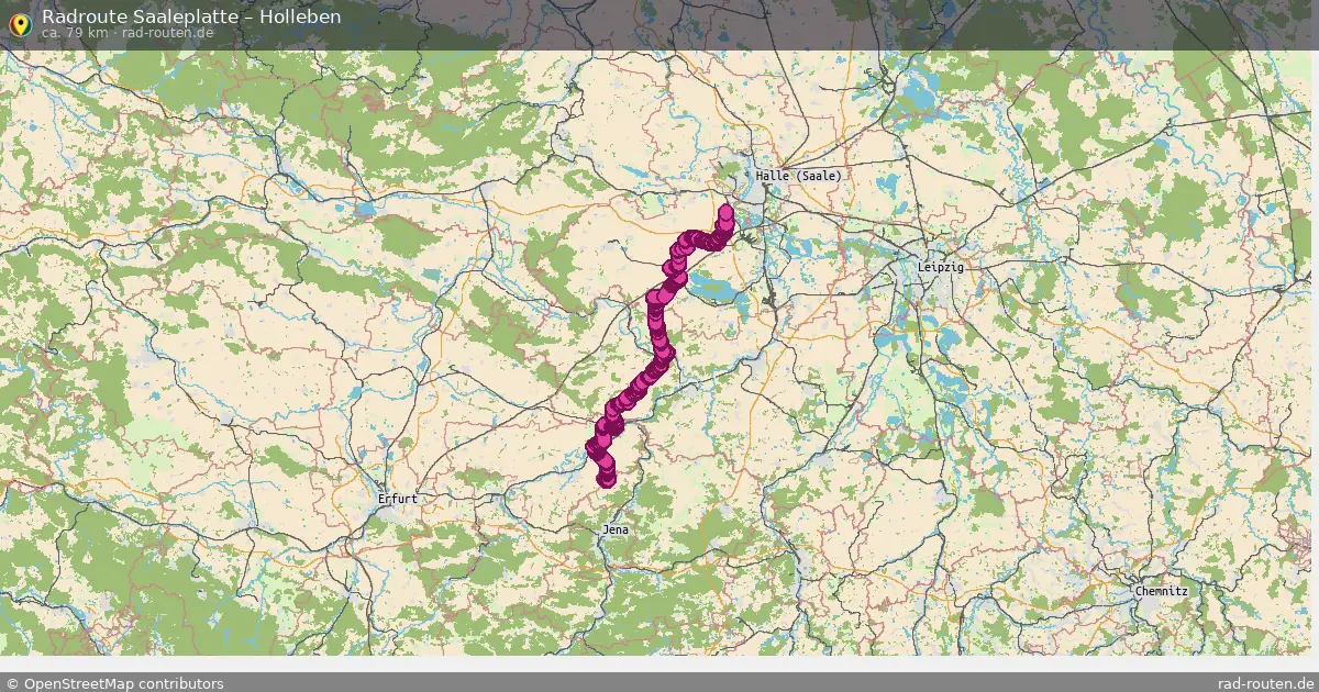 Radtour Saaleplatte – Holleben