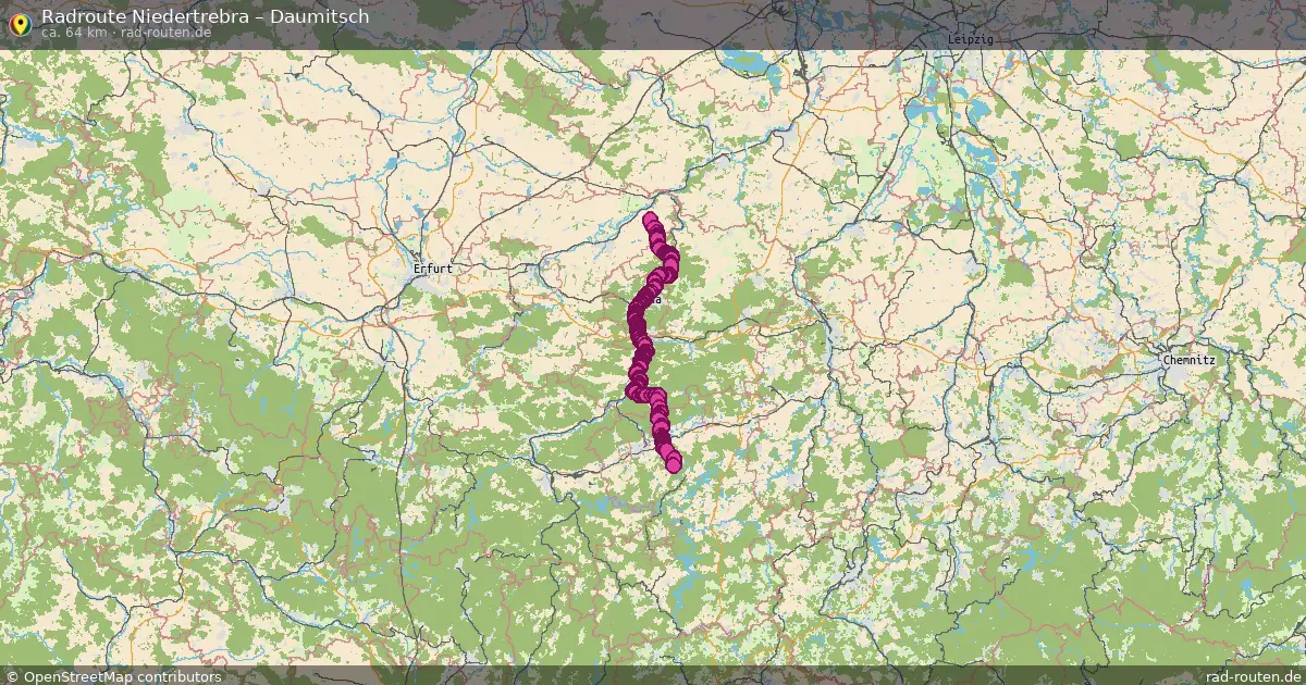 Radtour Niedertrebra – Daumitsch