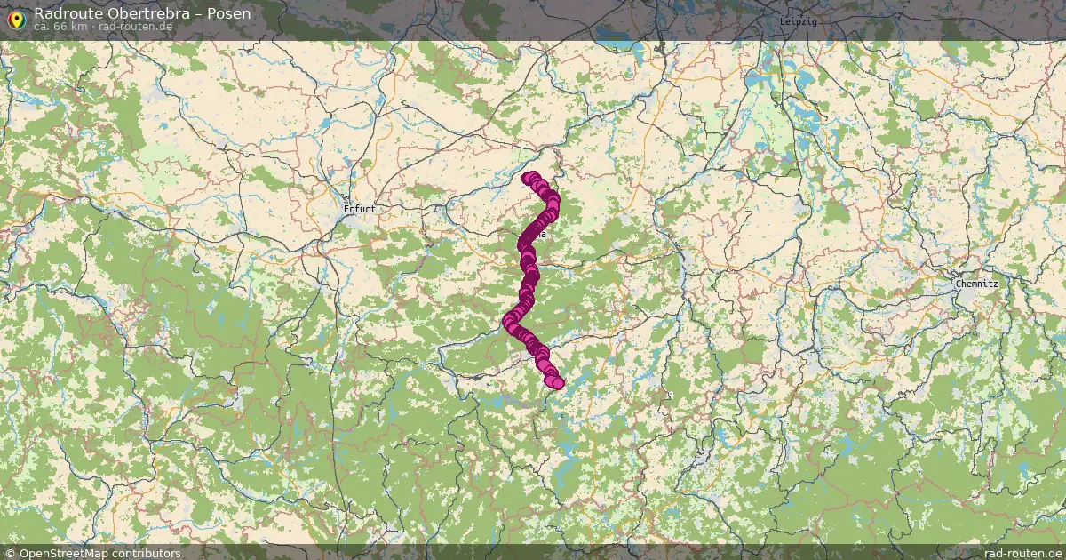 Radtour Obertrebra – Posen