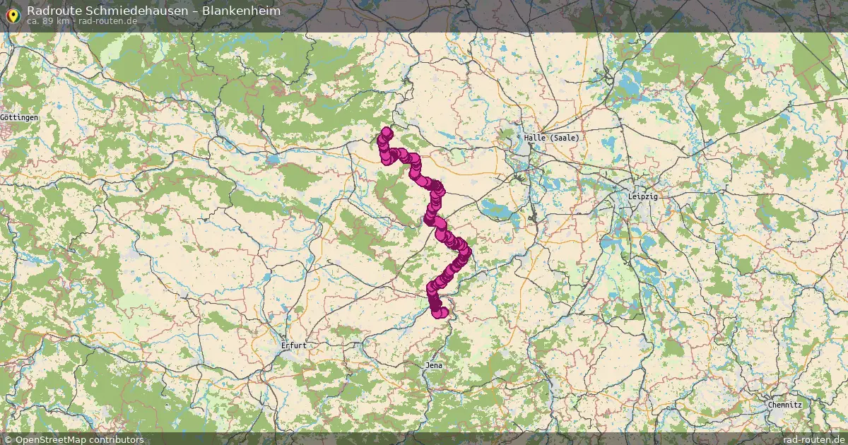 Radtour Schmiedehausen – Blankenheim