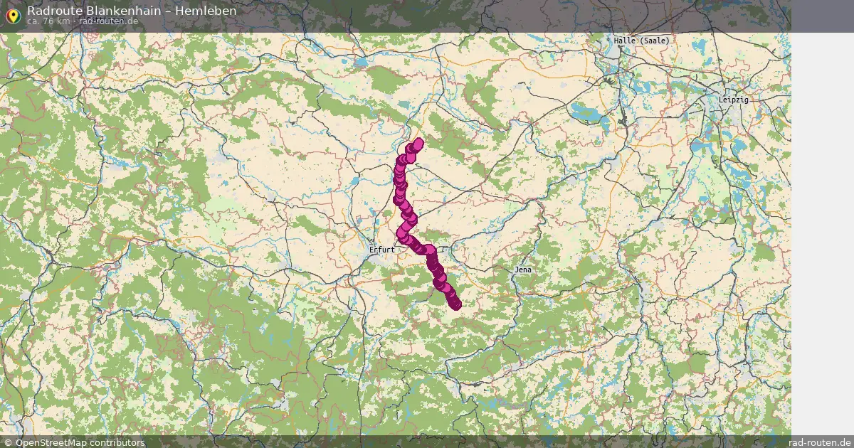 Radtour Blankenhain – Hemleben