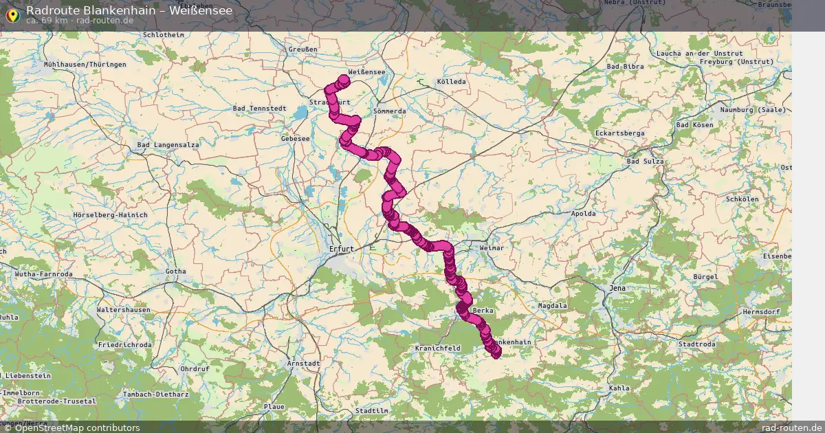 Radtour Blankenhain – Weißensee