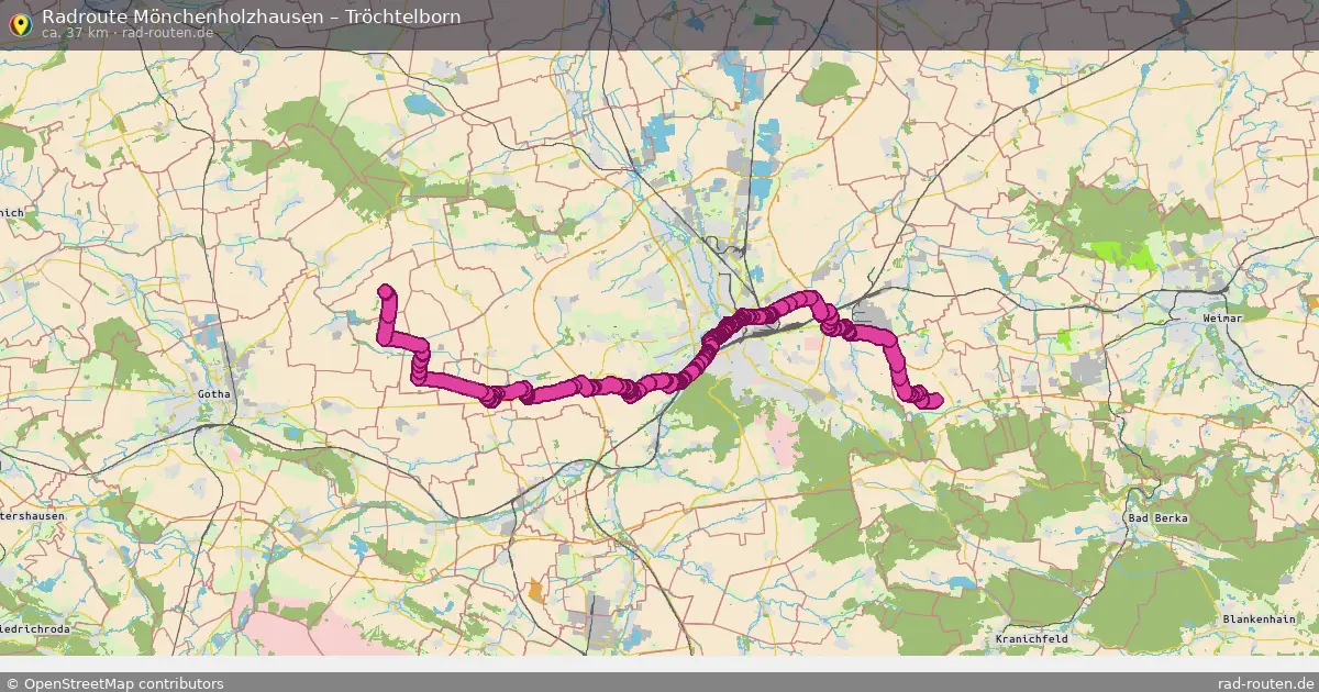 Radtour Mönchenholzhausen – Tröchtelborn