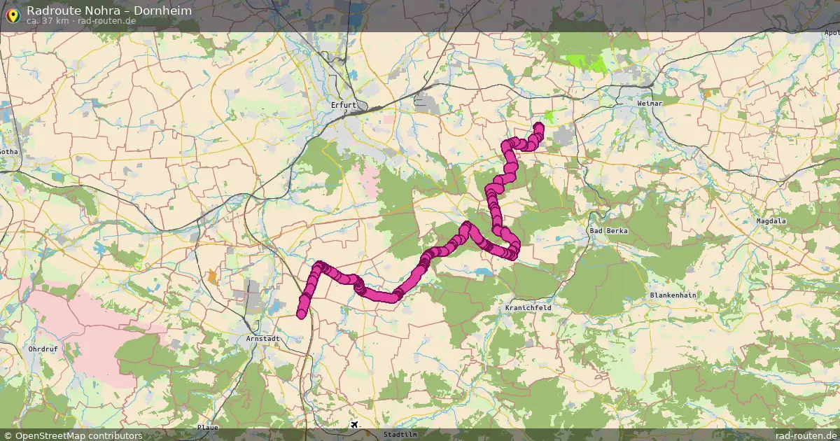 Radtour Nohra – Dornheim