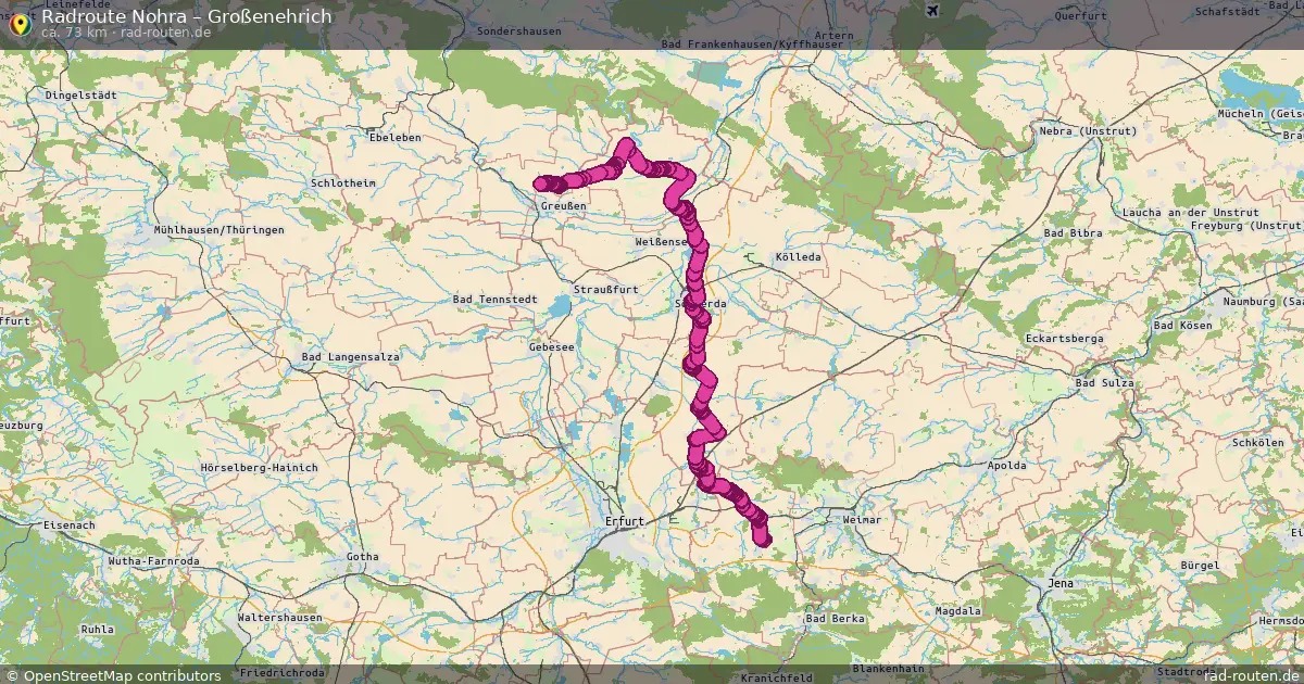 Radtour Nohra – Wolferschwenda