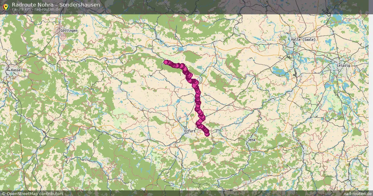 Radtour Nohra – Sondershausen